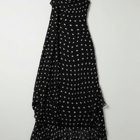 Polka Dot Tie-Front Maxi Dress - Thorne & Ivy