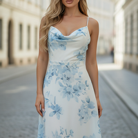 Floral Tie-Front Cami Maxi Dress - Thorne & Ivy