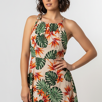 Floral Print Cami Midi Dress - Thorne & Ivy