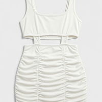 Hollow Knit Maxi Cover-Up Dress - Thorne & Ivy