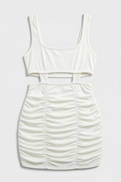 Hollow Knit Maxi Cover-Up Dress - Thorne & Ivy