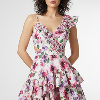 Purple Halter Tiered Maxi Dress - Thorne & Ivy