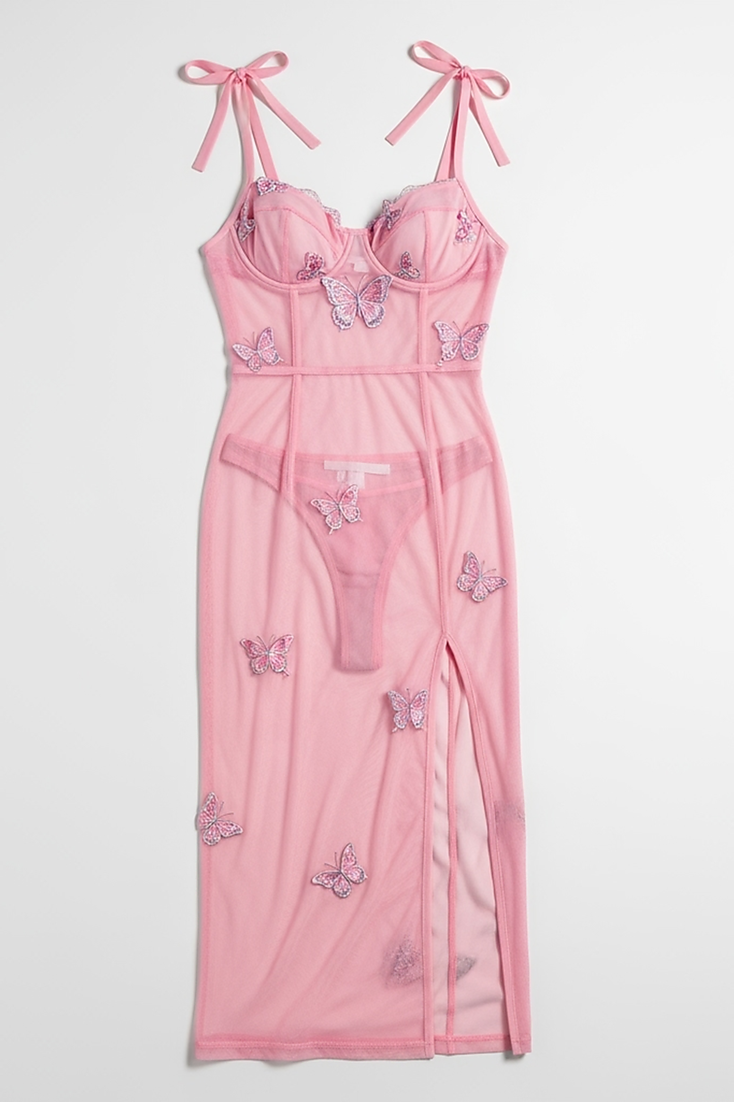Lace Trim Full Slip Nightdress - Thorne & Ivy