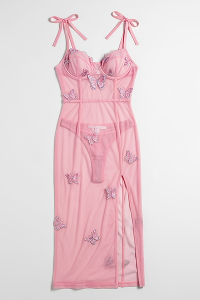 Lace Trim Full Slip Nightdress - Thorne & Ivy