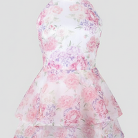 Ruched Backless Maxi Dress - Thorne & Ivy