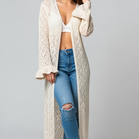 Ribbed Knit Wrap Top & A-Line Skirt Set - Thorne & Ivy