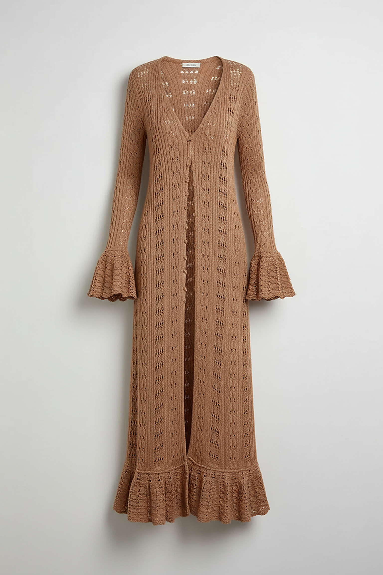 Ribbed Knit Wrap Top & A-Line Skirt Set - Thorne & Ivy